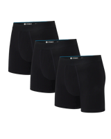 Boxers (3 Pack) in Black