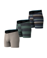 Boxer Briefs (3 Pack) in String Grey