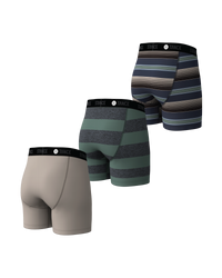 Boxer Briefs (3 Pack) in String Grey
