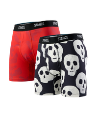 The Stance Mens Lino Boxers (2 Pack) in Multi