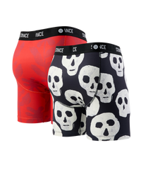 The Stance Mens Lino Boxers (2 Pack) in Multi