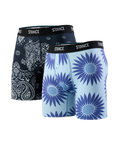 The Stance Mens Wild Ones (2 Pack) Boxers in Multi