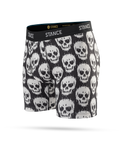 The Stance Mens Skulls Boxer Briefs in Black