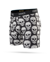 The Stance Mens Skulls Boxer Briefs in Black