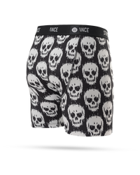 The Stance Mens Skulls Boxer Briefs in Black