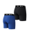 The Stance Mens Solid Boxer Briefs (2 Pack) in Ctblue