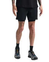 The Stance Mens Flux Performance Liner Walkshorts in Black