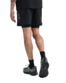 The Stance Mens Flux Performance Liner Walkshorts in Black