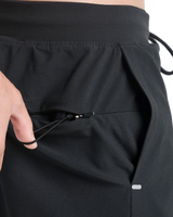 The Stance Mens Flux Performance Liner Walkshorts in Black