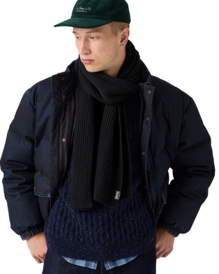 Sunset Scarf in Anthracite Night