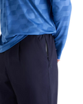 The New Balance Mens NB Numeric Canvas Pleated Trousers in Dark Night