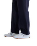 The New Balance Mens NB Numeric Canvas Pleated Trousers in Dark Night