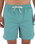 The Hurley Mens Volley Flex Low Tide Boardshorts in Broken Jade