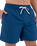 The Hurley Mens Icon Solid Volley Shorts in Abyss