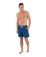 The Hurley Mens Icon Solid Volley Shorts in Abyss
