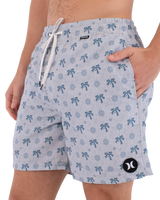 The Hurley Mens Volley Icon Coconut Boardshorts in Bone
