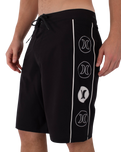 The Hurley Mens Phantom Craft Boardshorts in Black