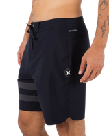 The Hurley Mens Phantom Block Party Renegade Boardshorts in Black