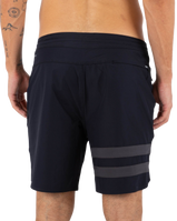The Hurley Mens Phantom Block Party Renegade Boardshorts in Black