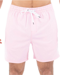 The Hurley Mens One & Only Solid Volley Shorts in Lollipop