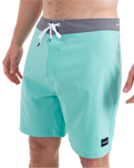 The Hurley Mens Phantom Eco One and Only Boardshorts in Tropical Mist