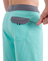 The Hurley Mens Phantom Eco One and Only Boardshorts in Tropical Mist