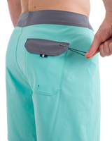 The Hurley Mens Phantom Eco One and Only Boardshorts in Tropical Mist