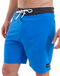 The Hurley Mens Phantom Eco One and Only Boardshorts in Baltic Blue