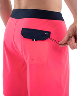 The Hurley Mens Phantom Eco One and Only Boardshorts in Neon Pink