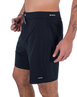 The Hurley Mens Phantom Eco One and Only Boardshorts in Black