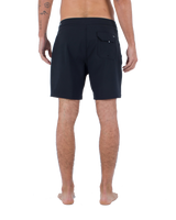 The Hurley Mens Phantom Eco One and Only Boardshorts in Black