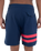 The Hurley Mens Phantom Block Party Boardshorts in Pagent Blue