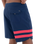 The Hurley Mens Phantom Block Party Boardshorts in Pagent Blue