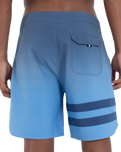 The Hurley Mens Phantom Block Party Boardshorts in Submarine