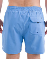 The Hurley Mens Phantom Eco Poolside Combo Boardshorts in Aquifer