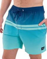 The Hurley Mens Cannonball Volley Shorts in Abyss 2