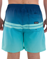 The Hurley Mens Cannonball Volley Shorts in Abyss 2