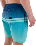 The Hurley Mens Cannonball Volley Shorts in Abyss 2