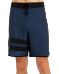 The Hurley Mens Phantom Block Party Boardshorts in Indigo