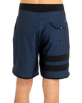 The Hurley Mens Phantom Block Party Boardshorts in Indigo