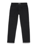 Tech Fleece Denim Straight Jeans in Black