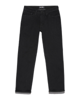 Tech Fleece Denim Straight Jeans in Black
