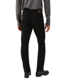 Tech Fleece Denim Straight Jeans in Black