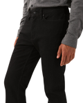 Tech Fleece Denim Straight Jeans in Black