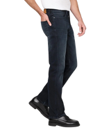 Performance Denim+ Slim Straight Jeans in Carbon Stone