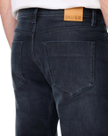 Performance Denim+ Slim Straight Jeans in Carbon Stone