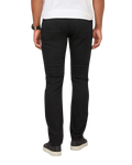 The Duer Ltd Mens Performance Denim Relaxed Taper Jeans in Black
