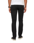 The Duer Ltd Mens Performance Denim Relaxed Taper Jeans in Black