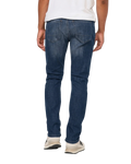 The Duer Ltd Mens Performance Denim Relaxed Taper Jeans in Galactic