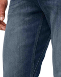 The Duer Ltd Mens Performance Denim Relaxed Taper Jeans in Galactic